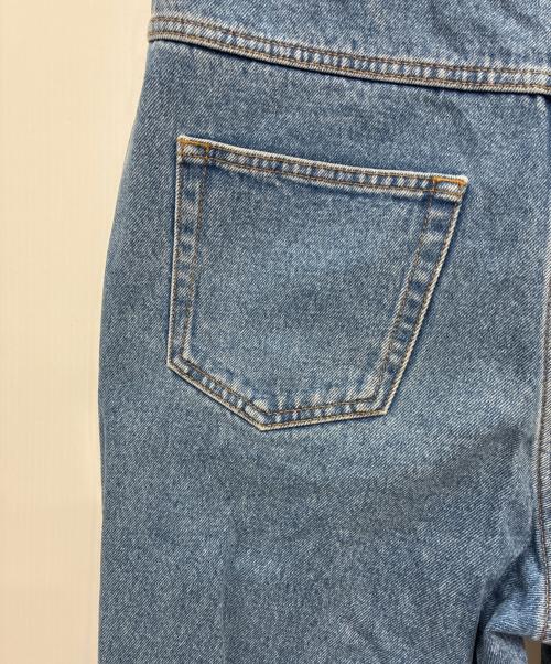 LOEWE（ロエベ）LOEWE (ロエベ) フィッシャーマンロールアップデニムパンツ ブルー サイズ:SIZE 38の古着・服飾アイテム