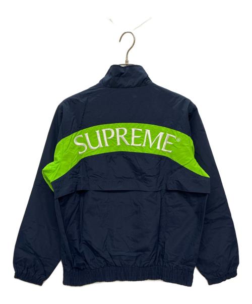 SUPREME（シュプリーム）Supreme (シュプリーム) 17FW Arc Track Jacket ネイビー×グリーン サイズ:Mの古着・服飾アイテム