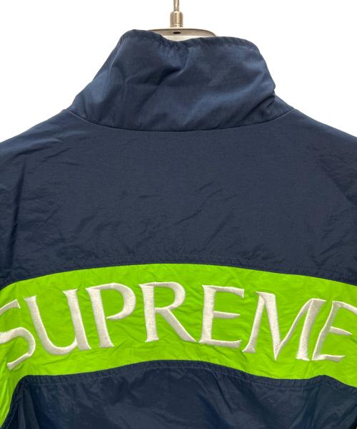 SUPREME（シュプリーム）Supreme (シュプリーム) 17FW Arc Track Jacket ネイビー×グリーン サイズ:Mの古着・服飾アイテム