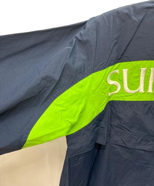SUPREME（シュプリーム）Supreme (シュプリーム) 17FW Arc Track Jacket ネイビー×グリーン サイズ:Mの古着・服飾アイテム