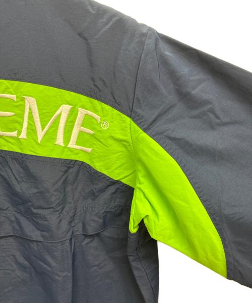 SUPREME（シュプリーム）Supreme (シュプリーム) 17FW Arc Track Jacket ネイビー×グリーン サイズ:Mの古着・服飾アイテム