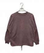 AURALEEオーラリー）の古着「SWEAT DRAW CODE BIG P/O」｜ブラウン