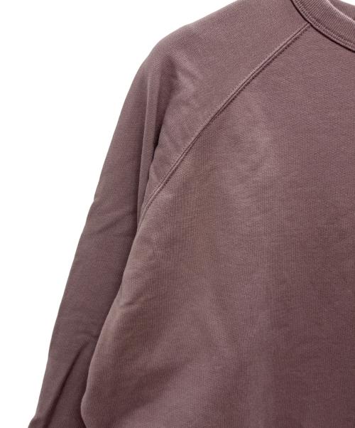 AURALEE（オーラリー）AURALEE (オーラリー) SWEAT DRAW CODE BIG P/O ブラウン サイズ:SIZE 1の古着・服飾アイテム