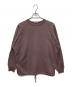 AURALEE（オーラリー）の古着「SWEAT DRAW CODE BIG P/O」｜ブラウン