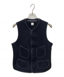 ANATOMICA（アナトミカ）の古着「ビーチクロス ウールベスト ジレ」｜ネイビー