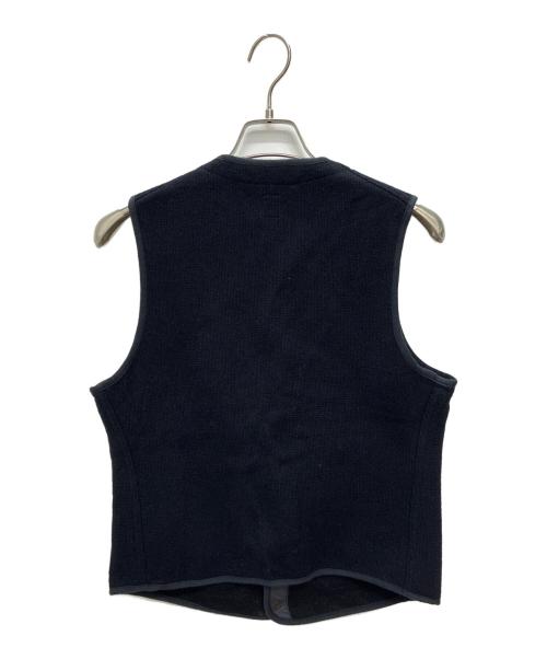 ANATOMICA（アナトミカ）ANATOMICA (アナトミカ) ビーチクロス ウールベスト ジレ ネイビー サイズ:42の古着・服飾アイテム