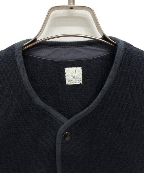 ANATOMICA（アナトミカ）ANATOMICA (アナトミカ) ビーチクロス ウールベスト ジレ ネイビー サイズ:42の古着・服飾アイテム