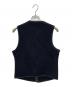 ANATOMICA (アナトミカ) ビーチクロス ウールベスト ジレ ネイビー サイズ:42：20000円