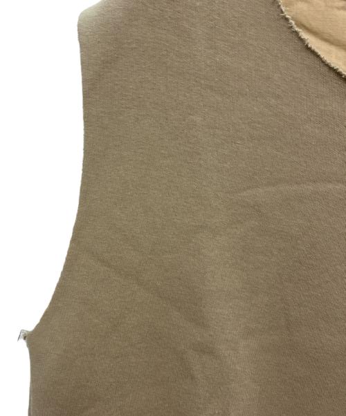 MM6 Maison Margiela（エムエムシックスメゾンマルジェラ）MM6 Maison Margiela (エムエムシックスメゾンマルジェラ) スウェットベスト ブラウン サイズ:Mの古着・服飾アイテム