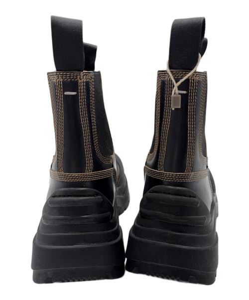 Maison Margiela（メゾンマルジェラ）Maison Margiela (メゾンマルジェラ) アンクルブーツ ブラック サイズ:37の古着・服飾アイテム