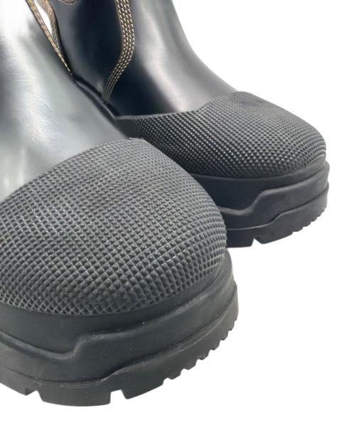 Maison Margiela（メゾンマルジェラ）Maison Margiela (メゾンマルジェラ) アンクルブーツ ブラック サイズ:37の古着・服飾アイテム