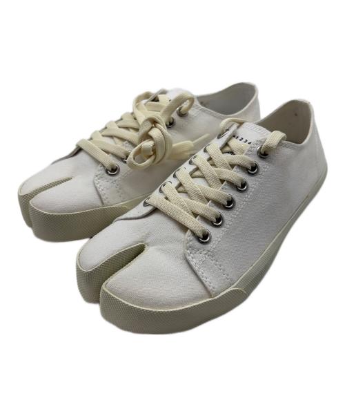 Maison Margiela（メゾンマルジェラ）Maison Margiela (メゾンマルジェラ) ローカットスニーカー ホワイト サイズ:38の古着・服飾アイテム