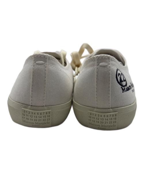 Maison Margiela（メゾンマルジェラ）Maison Margiela (メゾンマルジェラ) ローカットスニーカー ホワイト サイズ:38の古着・服飾アイテム