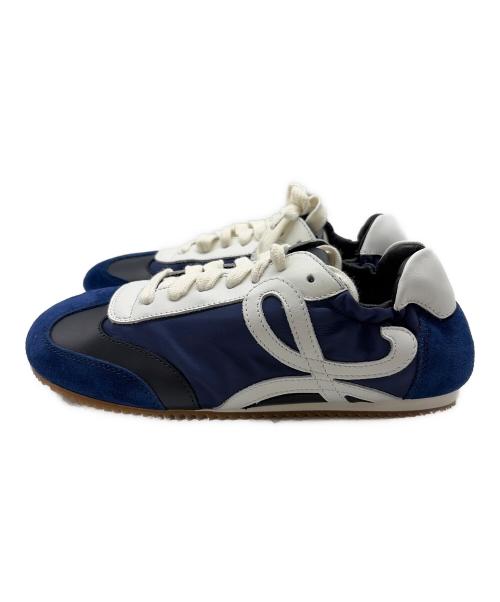 LOEWE（ロエベ）LOEWE (ロエベ) ローカットスニーカー ブルー サイズ:37の古着・服飾アイテム
