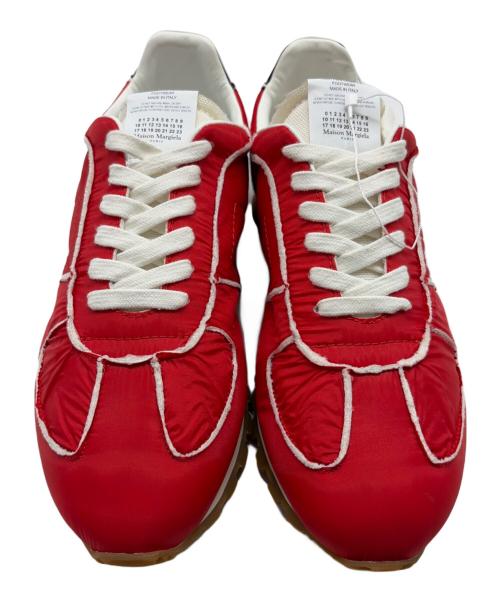 Maison Margiela（メゾンマルジェラ）Maison Margiela (メゾンマルジェラ) ローカットスニーカー レッド サイズ:41の古着・服飾アイテム