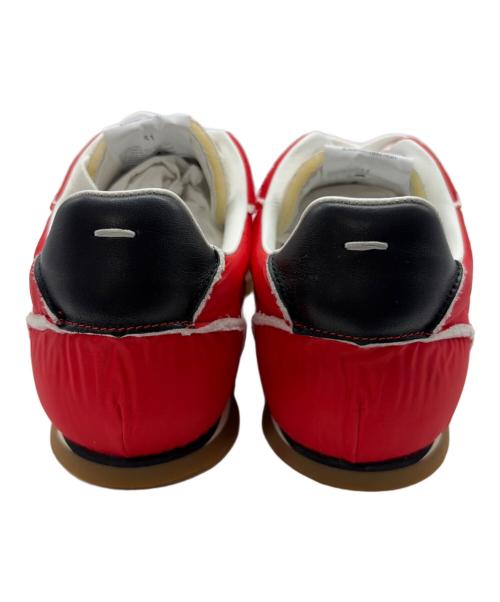 Maison Margiela（メゾンマルジェラ）Maison Margiela (メゾンマルジェラ) ローカットスニーカー レッド サイズ:41の古着・服飾アイテム
