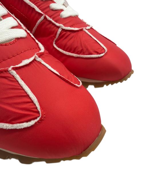 Maison Margiela（メゾンマルジェラ）Maison Margiela (メゾンマルジェラ) ローカットスニーカー レッド サイズ:41の古着・服飾アイテム