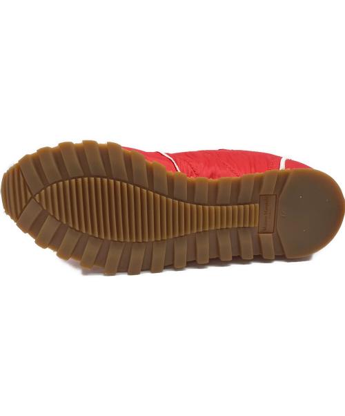 Maison Margiela（メゾンマルジェラ）Maison Margiela (メゾンマルジェラ) ローカットスニーカー レッド サイズ:41の古着・服飾アイテム