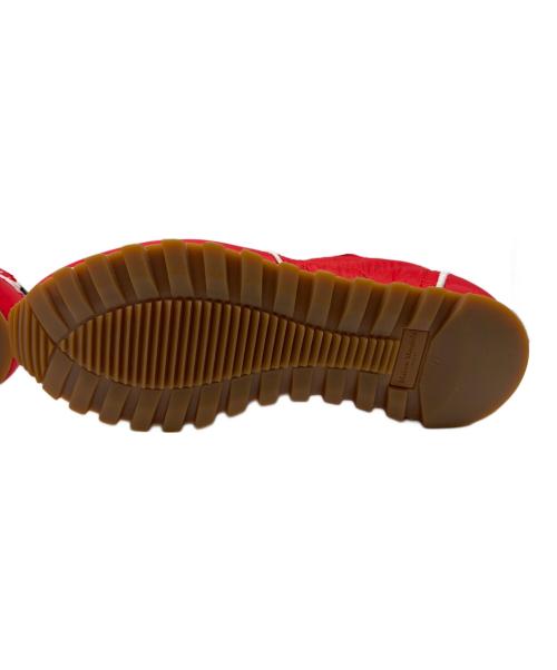 Maison Margiela（メゾンマルジェラ）Maison Margiela (メゾンマルジェラ) ローカットスニーカー レッド サイズ:41の古着・服飾アイテム