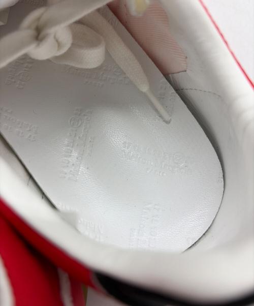 Maison Margiela（メゾンマルジェラ）Maison Margiela (メゾンマルジェラ) ローカットスニーカー レッド サイズ:41の古着・服飾アイテム