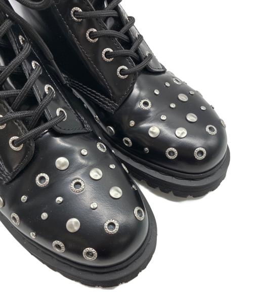 Dr.Martens（ドクターマーチン）Dr.Martens (ドクターマーチン) 1460ハードウェア8ホールブーツ ブラック サイズ:UK9 / EU43 / US10Mの古着・服飾アイテム