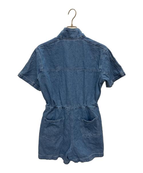 adidas（アディダス）adidas (アディダス) Adicolor Denim Jumpsuit / デニムワンピース インディゴ サイズ:2XOTの古着・服飾アイテム