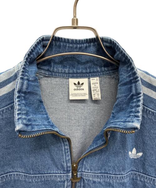 adidas（アディダス）adidas (アディダス) Adicolor Denim Jumpsuit / デニムワンピース インディゴ サイズ:2XOTの古着・服飾アイテム