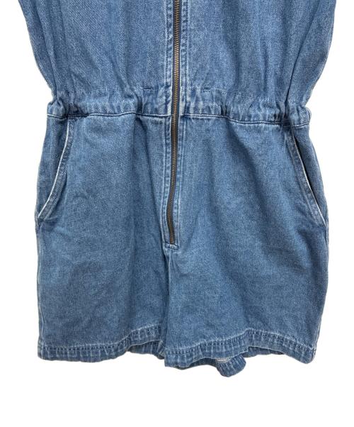 adidas（アディダス）adidas (アディダス) Adicolor Denim Jumpsuit / デニムワンピース インディゴ サイズ:2XOTの古着・服飾アイテム