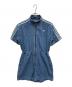 adidas（アディダス）の古着「Adicolor Denim Jumpsuit / デニムワンピース」｜インディゴ