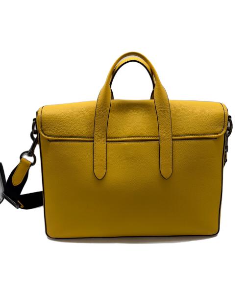 COACH（コーチ）COACH (コーチ) ハンドバッグ イエローの古着・服飾アイテム