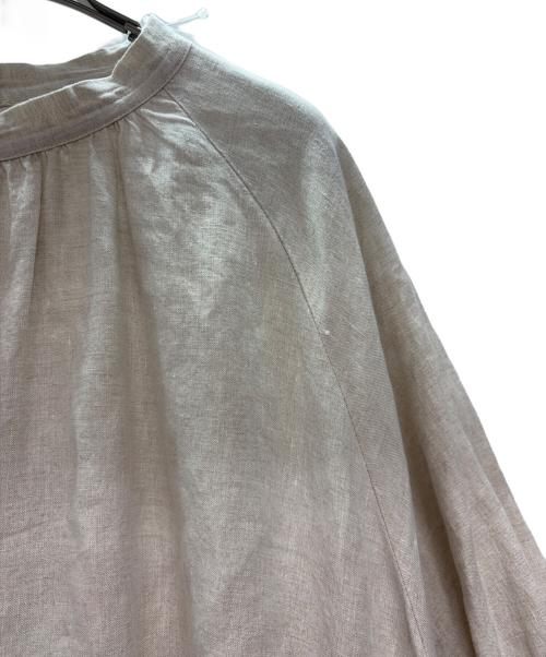 08MAB（ゼロハチマブ）08MAB (ゼロハチマブ) 半袖ワンピース ベージュ サイズ:Fの古着・服飾アイテム
