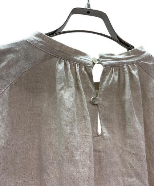 08MAB（ゼロハチマブ）08MAB (ゼロハチマブ) 半袖ワンピース ベージュ サイズ:Fの古着・服飾アイテム