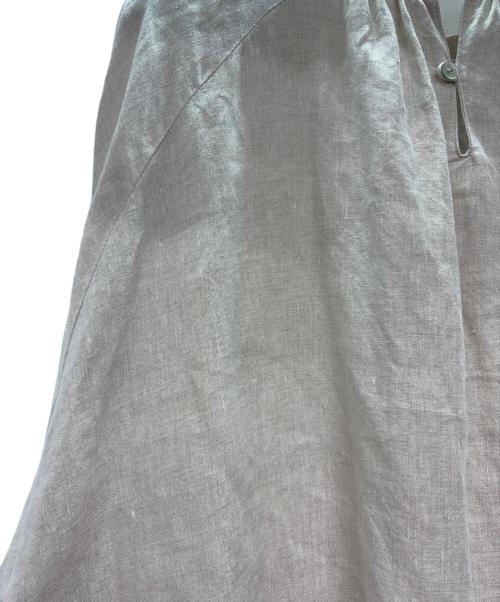08MAB（ゼロハチマブ）08MAB (ゼロハチマブ) 半袖ワンピース ベージュ サイズ:Fの古着・服飾アイテム