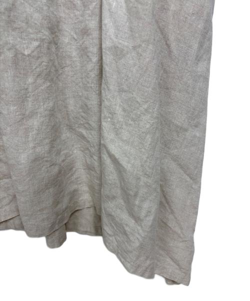 08MAB（ゼロハチマブ）08MAB (ゼロハチマブ) 半袖ワンピース ベージュ サイズ:Fの古着・服飾アイテム