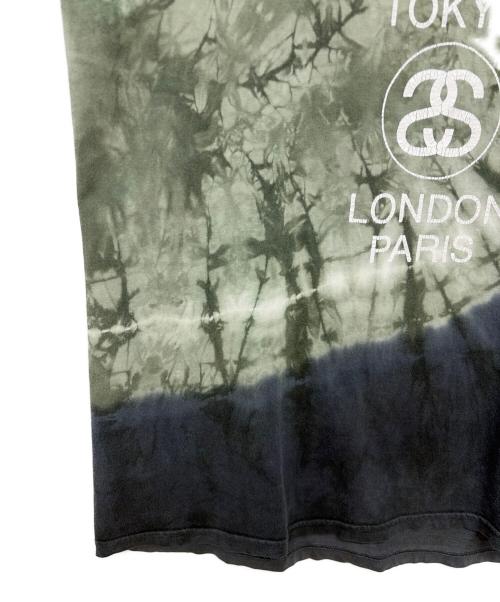 stussy（ステューシー）stussy (ステューシー) 半袖Tシャツ グリーン サイズ:Lの古着・服飾アイテム