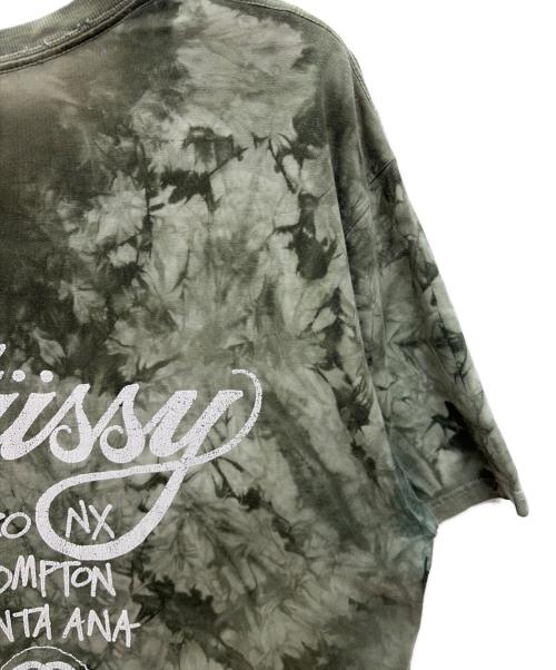 stussy（ステューシー）stussy (ステューシー) 半袖Tシャツ グリーン サイズ:Lの古着・服飾アイテム