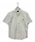 stussy（ステューシー）の古着「ストライプ 半袖シャツ」｜ホワイト×ブラック