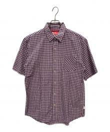 stussy（ステューシー）の古着「00s マドラスチェックシャツ」｜レッド×ブルー