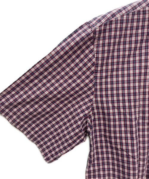 stussy（ステューシー）stussy (ステューシー) 00s マドラスチェックシャツ レッド×ブルー サイズ:XLの古着・服飾アイテム