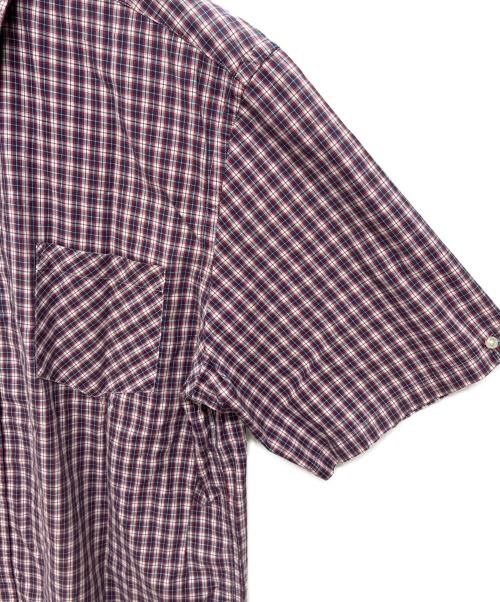stussy（ステューシー）stussy (ステューシー) 00s マドラスチェックシャツ レッド×ブルー サイズ:XLの古着・服飾アイテム