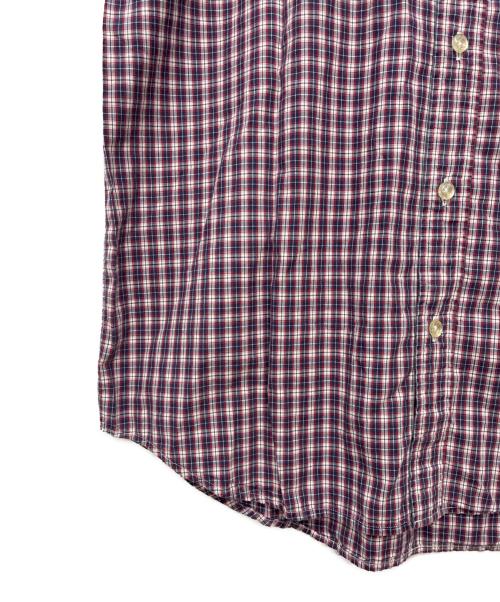 stussy（ステューシー）stussy (ステューシー) 00s マドラスチェックシャツ レッド×ブルー サイズ:XLの古着・服飾アイテム