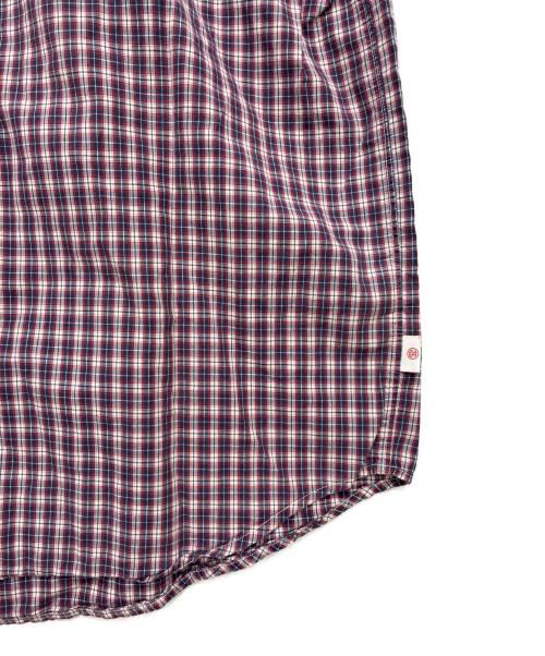 stussy（ステューシー）stussy (ステューシー) 00s マドラスチェックシャツ レッド×ブルー サイズ:XLの古着・服飾アイテム