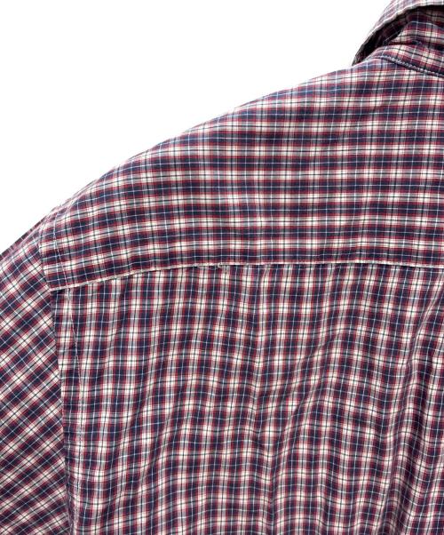 stussy（ステューシー）stussy (ステューシー) 00s マドラスチェックシャツ レッド×ブルー サイズ:XLの古着・服飾アイテム