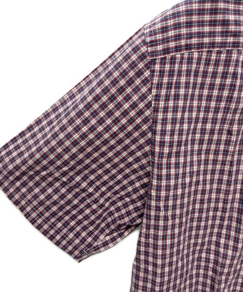 stussy（ステューシー）stussy (ステューシー) 00s マドラスチェックシャツ レッド×ブルー サイズ:XLの古着・服飾アイテム