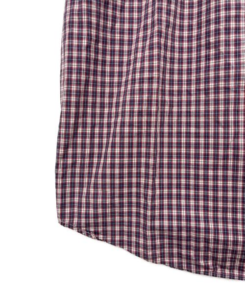 stussy（ステューシー）stussy (ステューシー) 00s マドラスチェックシャツ レッド×ブルー サイズ:XLの古着・服飾アイテム