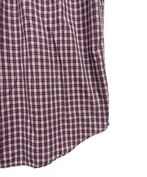 stussy（ステューシー）stussy (ステューシー) 00s マドラスチェックシャツ レッド×ブルー サイズ:XLの古着・服飾アイテム