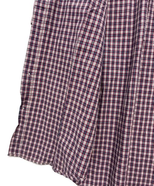 stussy（ステューシー）stussy (ステューシー) 00s マドラスチェックシャツ レッド×ブルー サイズ:XLの古着・服飾アイテム