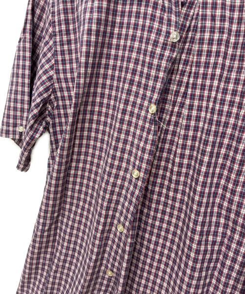 stussy（ステューシー）stussy (ステューシー) 00s マドラスチェックシャツ レッド×ブルー サイズ:XLの古着・服飾アイテム