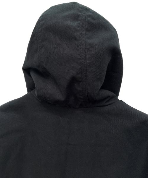 stussy（ステューシー）stussy (ステューシー) フーデットライトダックジャケット ブラック サイズ:XLの古着・服飾アイテム