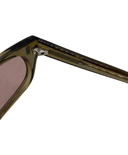 stussy（ステューシー）stussy (ステューシー) MICHAEL サングラス カーキ×ピンクの古着・服飾アイテム